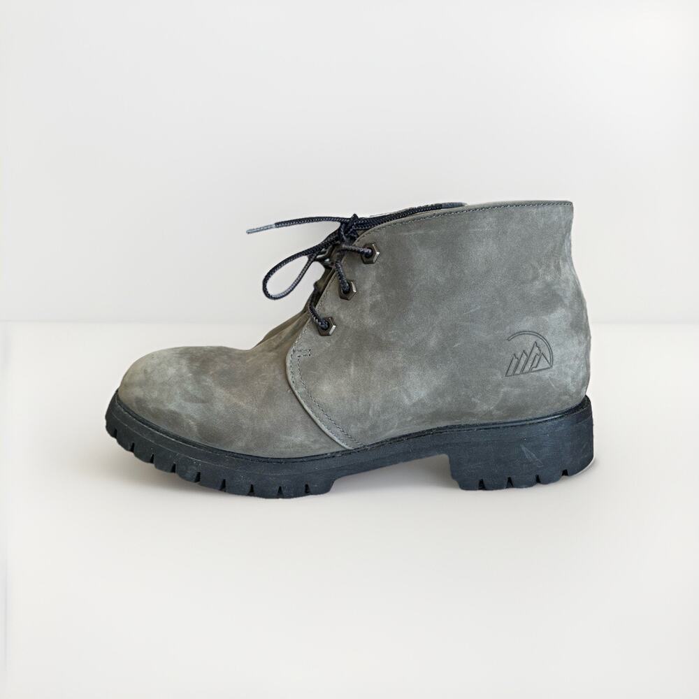 Colorado Chucca Hiking Boots Gray Suede Leather 9.5 D MENS